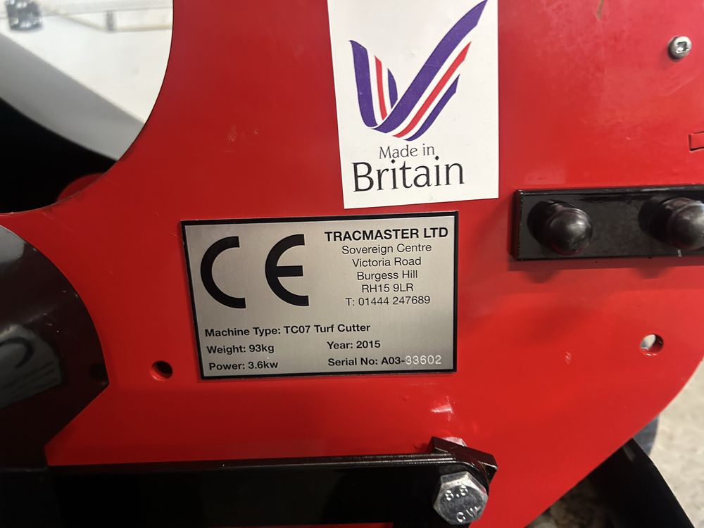 Wycinarka do trawy darnii CAMON TC 07 Tracmaster rok 2015