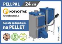 Kocioł PELLPAL na pellet o mocy 24 kW - 5 Klasa EcoDesign