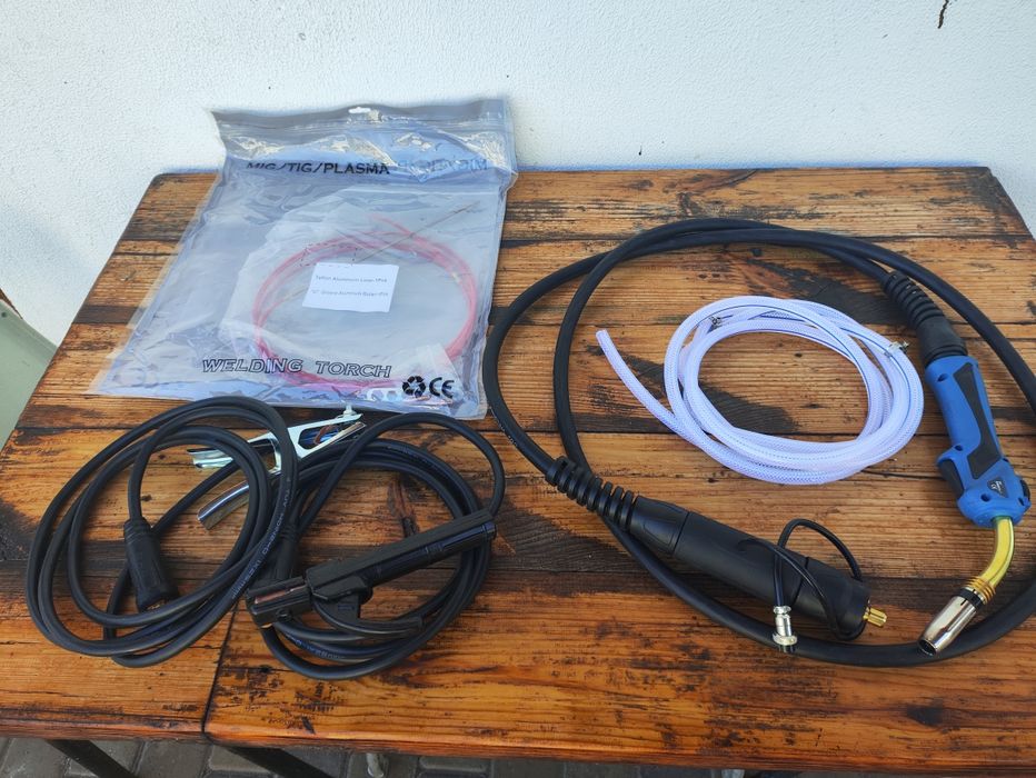 Продам рукав горілку для напівавтомата і комплект кабелів для ММА