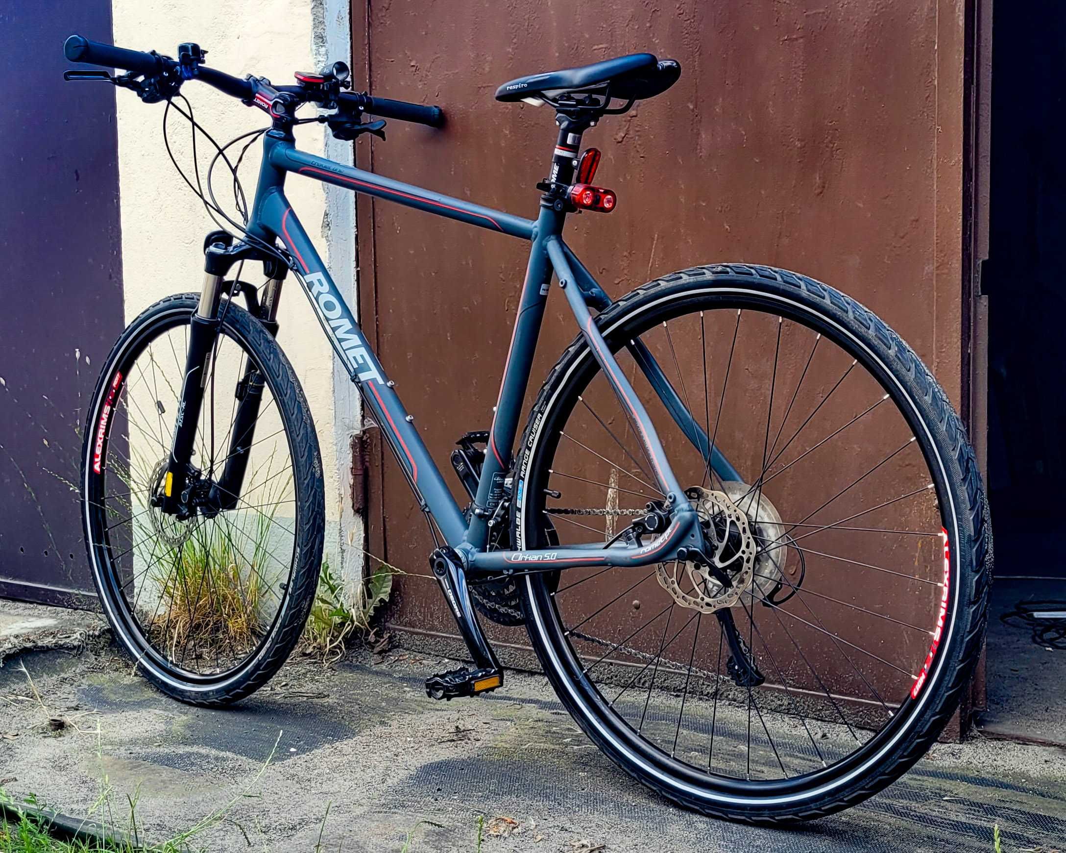 ROMET ORKAN 5.0 rower crossowy DEORE XT rama 21" HYDRAULIKA SR Suntour