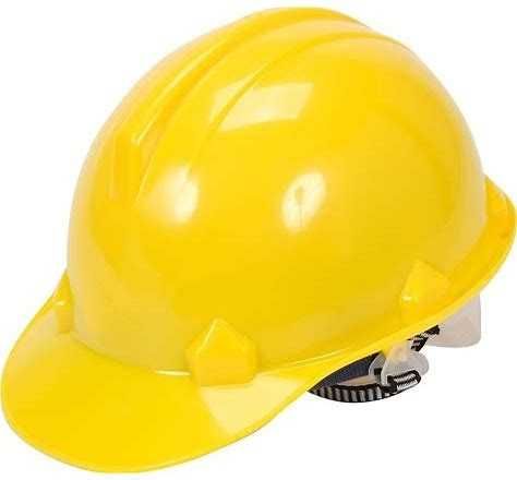 Lekki kask ochronny żółty