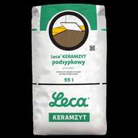 Keramzyt podsypkowy Leca 0-5mm 55L - 19 worków. Cena za worek.