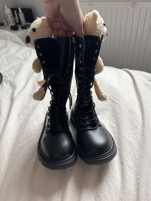 Nowe wysokie kozaki buty z misiem 30 hit