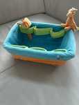 Cesto p/ produtos higiene bébé tuc tuc