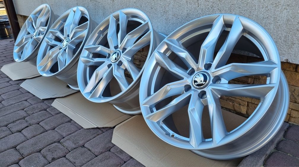 5x112 18 SKODA NOWE ALUFELGi Superb 1 2 3 Octavia VRS Kodiaq
