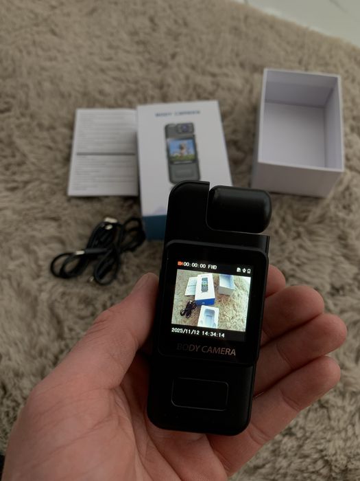 WiFi Нагрудна боді-камера для відео та аудіо запису