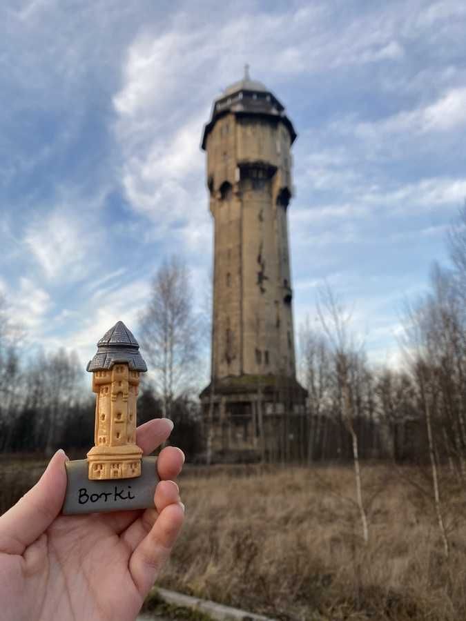 Magnes wieża wodna Borki Szopienice Burowiec Katowice