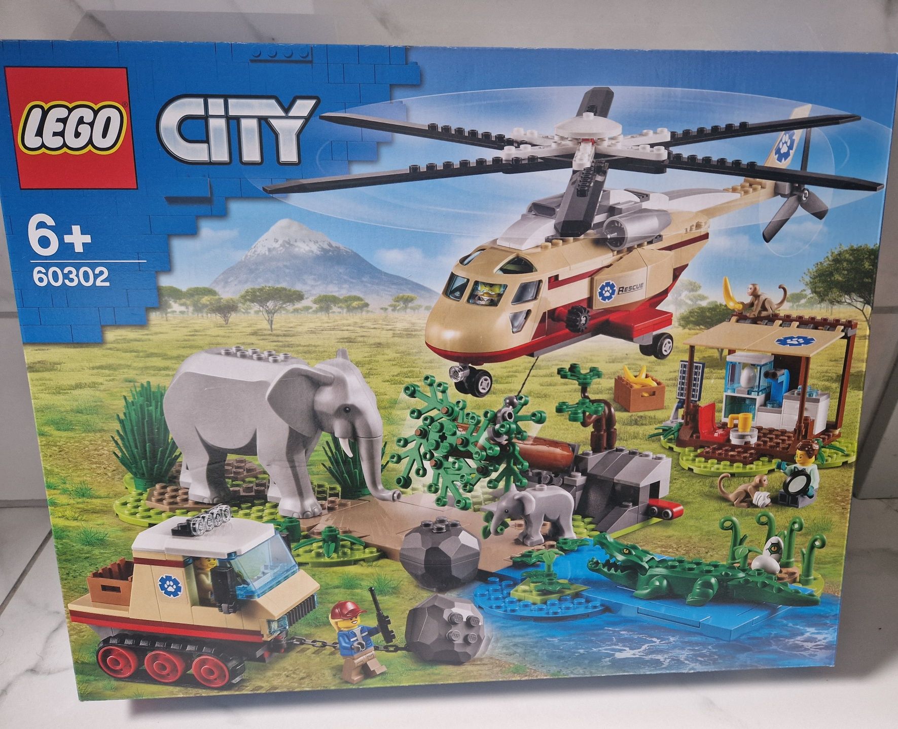 Nowe! Lego 60302 Na Ratunek Dzikim Zwierzętom, Warszawa/Wołomin