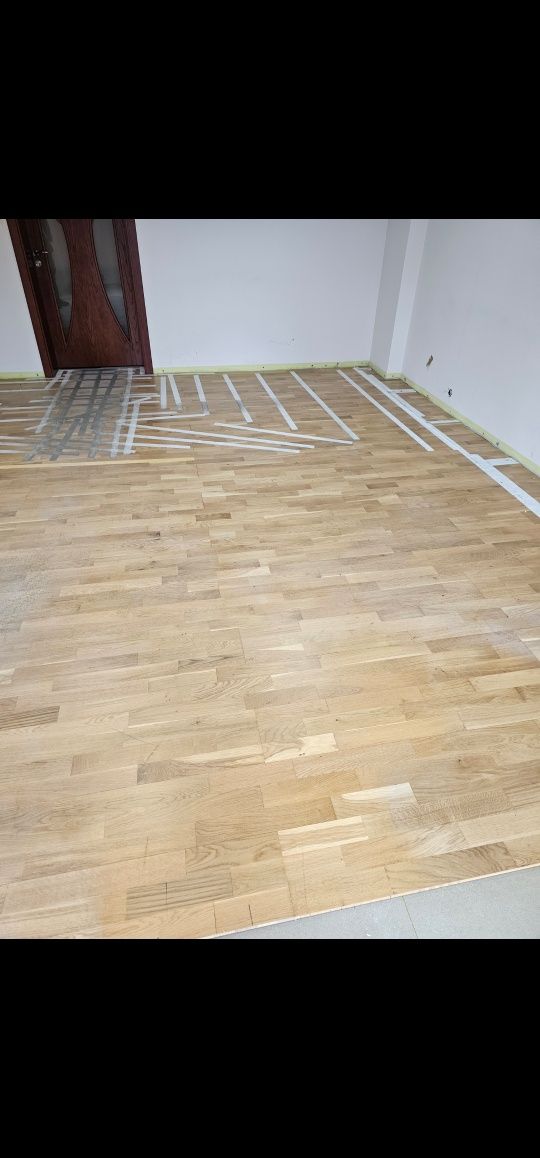 Parkiet z rozbiórki