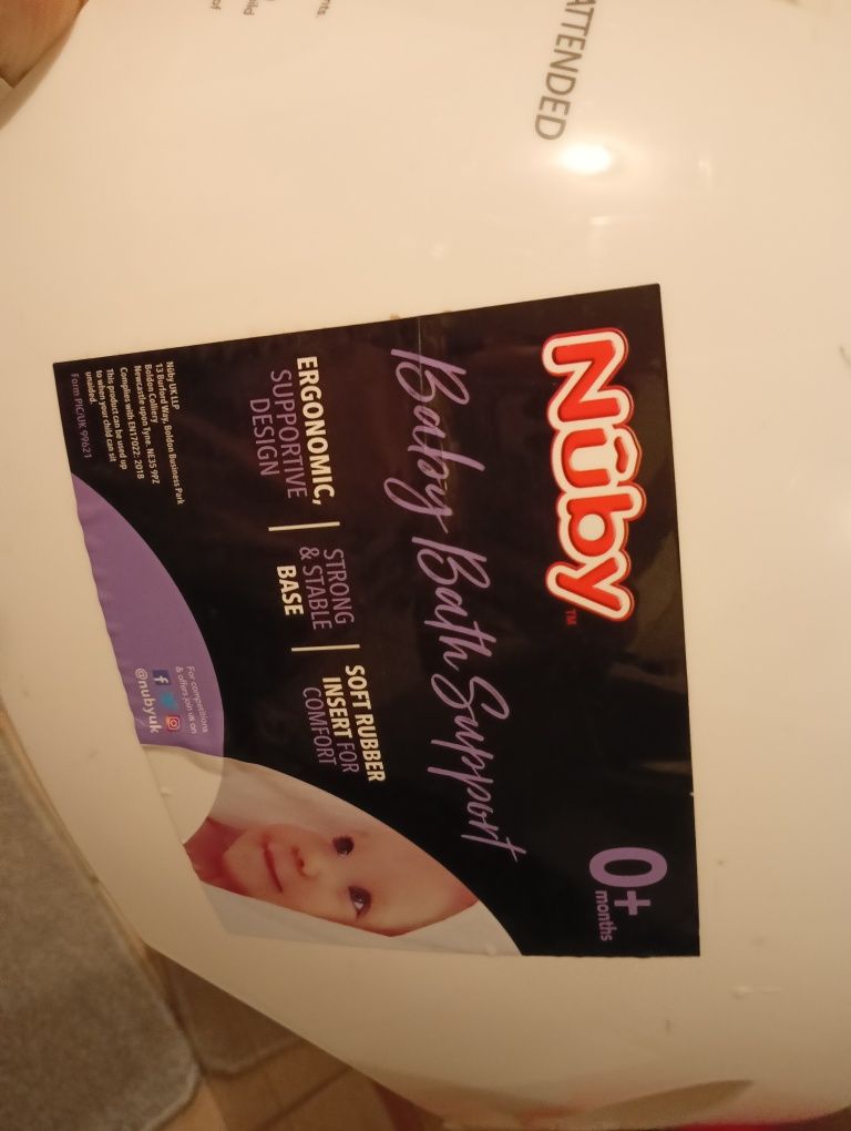 Krzesełko do kąpieli od 0 do 1roku