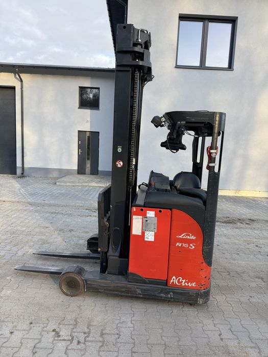 Linde r16 2022 bateria kamera full LINDE boczny wózek
