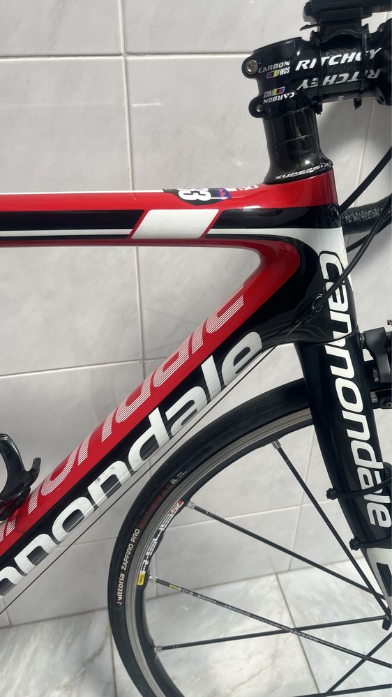 Cannondale supersix evo red