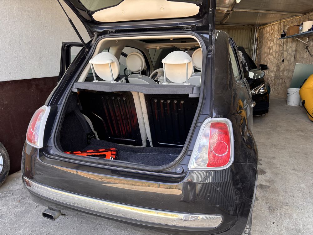 Fiat 500 multijet 1.3 acidentado