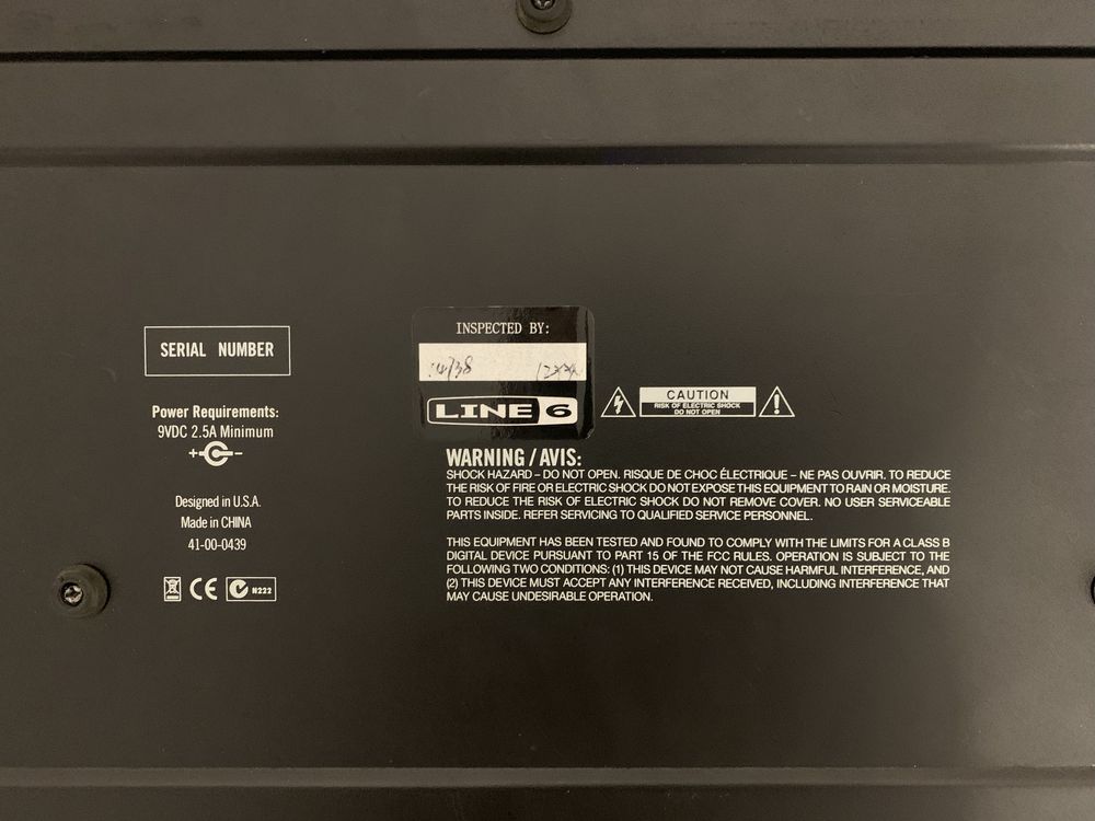 Продам Гітарний процесор ефектів Line6 POD HD500X