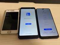 3 смартфона 1 лотом Huawei P smart 2019, samsung i9100, Tecno BC2