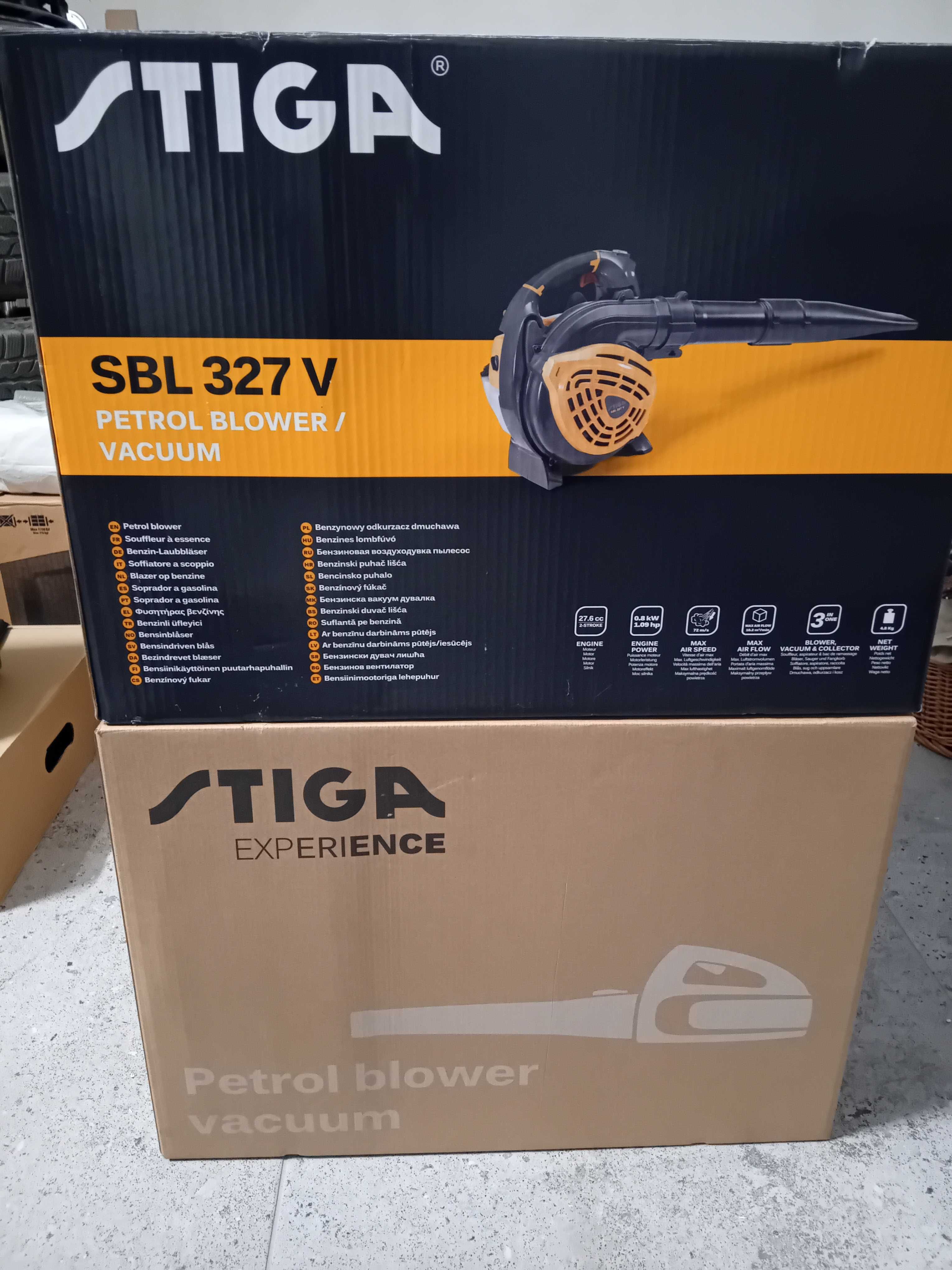 WYPRZEDAŻ !! STIGA BL 530 V, SBL 327 V  dmuchawa do liści