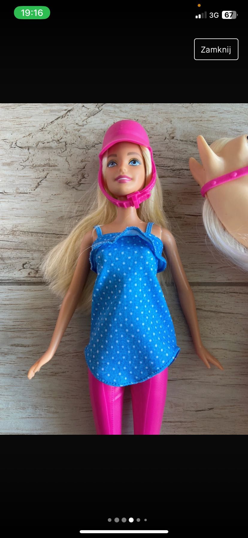 Zestaw barbie Mattel