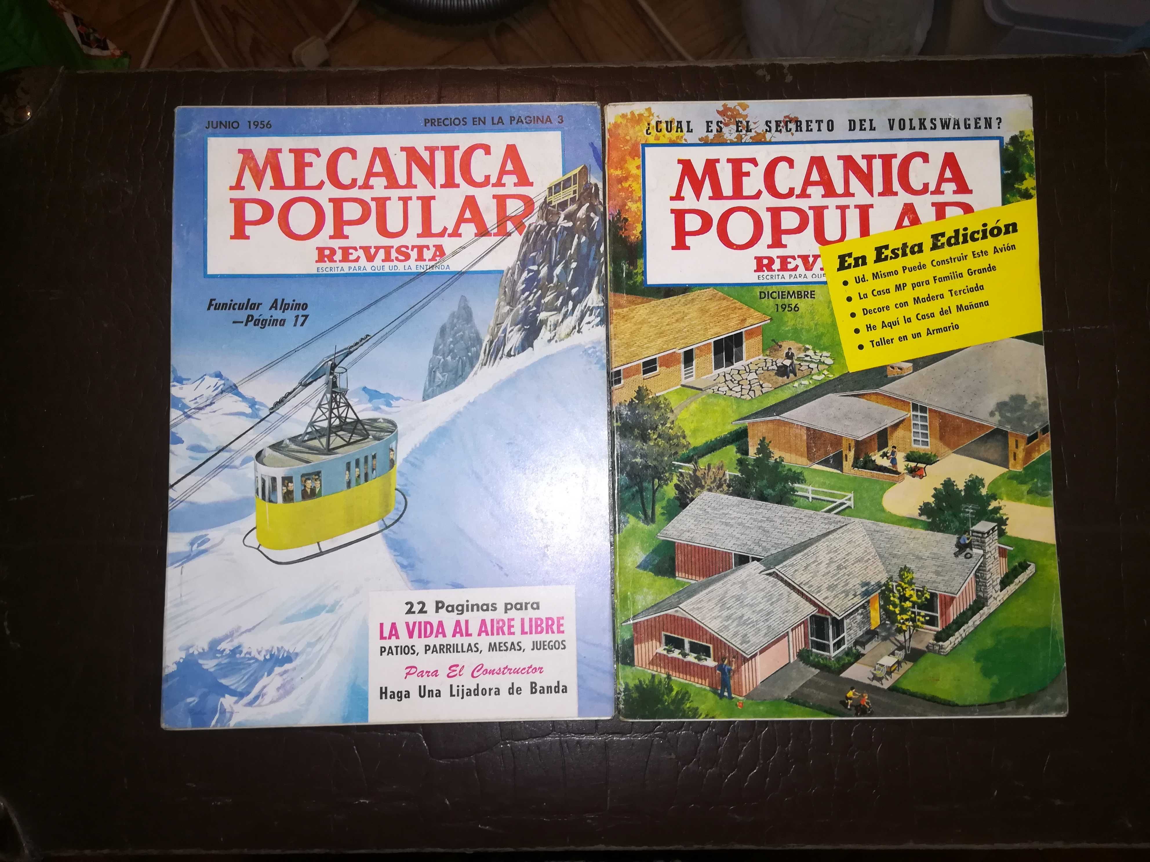 Revistas "Mecanica Popular" Vintage