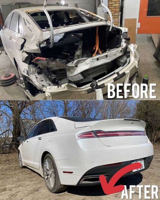Кузовной ремонт, сложная рихтовка, ремонт после ДТП. Покраска авто