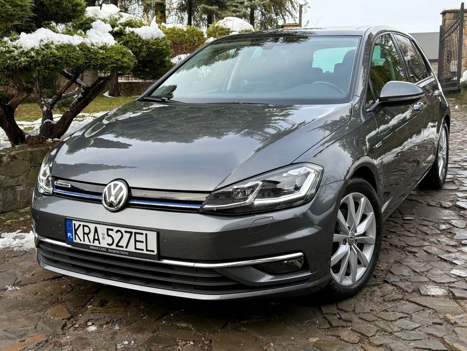 Volkswagen Golf 2018r 1.5 TSI BENZYNA 130 Koni MANUAL BardzoBogata Wersja LED PANORAMA