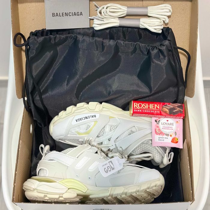 !PREMIUM! Balenciaga Track 3.0 White 36 37 38 39 40 41 42 43 44 45