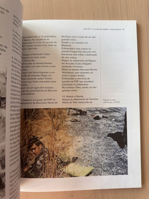 Livro “1974-75 - A Revolta dos capitães e o fim da guerra ”