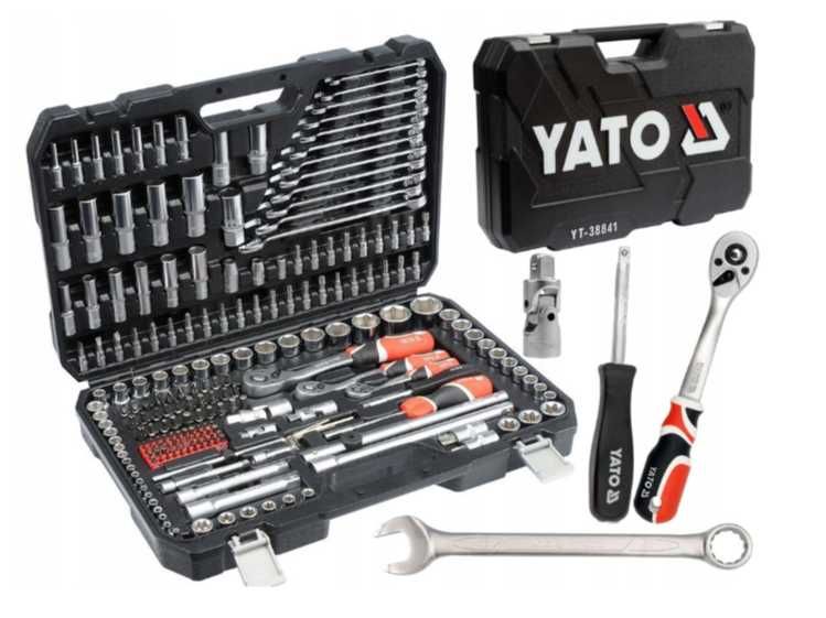 YATO zestaw narzędziowy kluczy nasadowych XXXL TORX 216 elementów