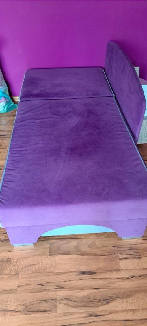 Łóżko młodzieżowe, fotel, tapczan, sofa pojemnik na pościel