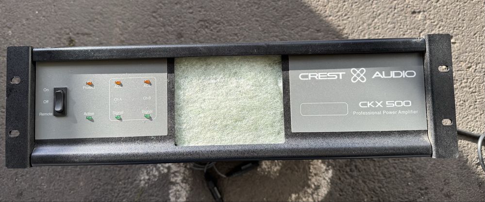 Amplificador crest audio