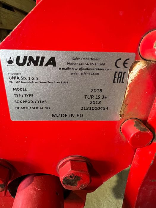 Sprzedam pług Unia Grudziądz 3+
