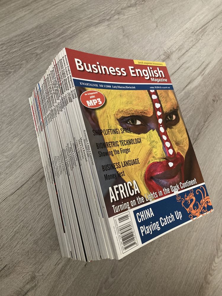 Komplet 29 numerów Business English Magazine