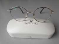 Oprawki SWAROVSKI SK5424-H 032, okulary z cyrkoniami srebrne