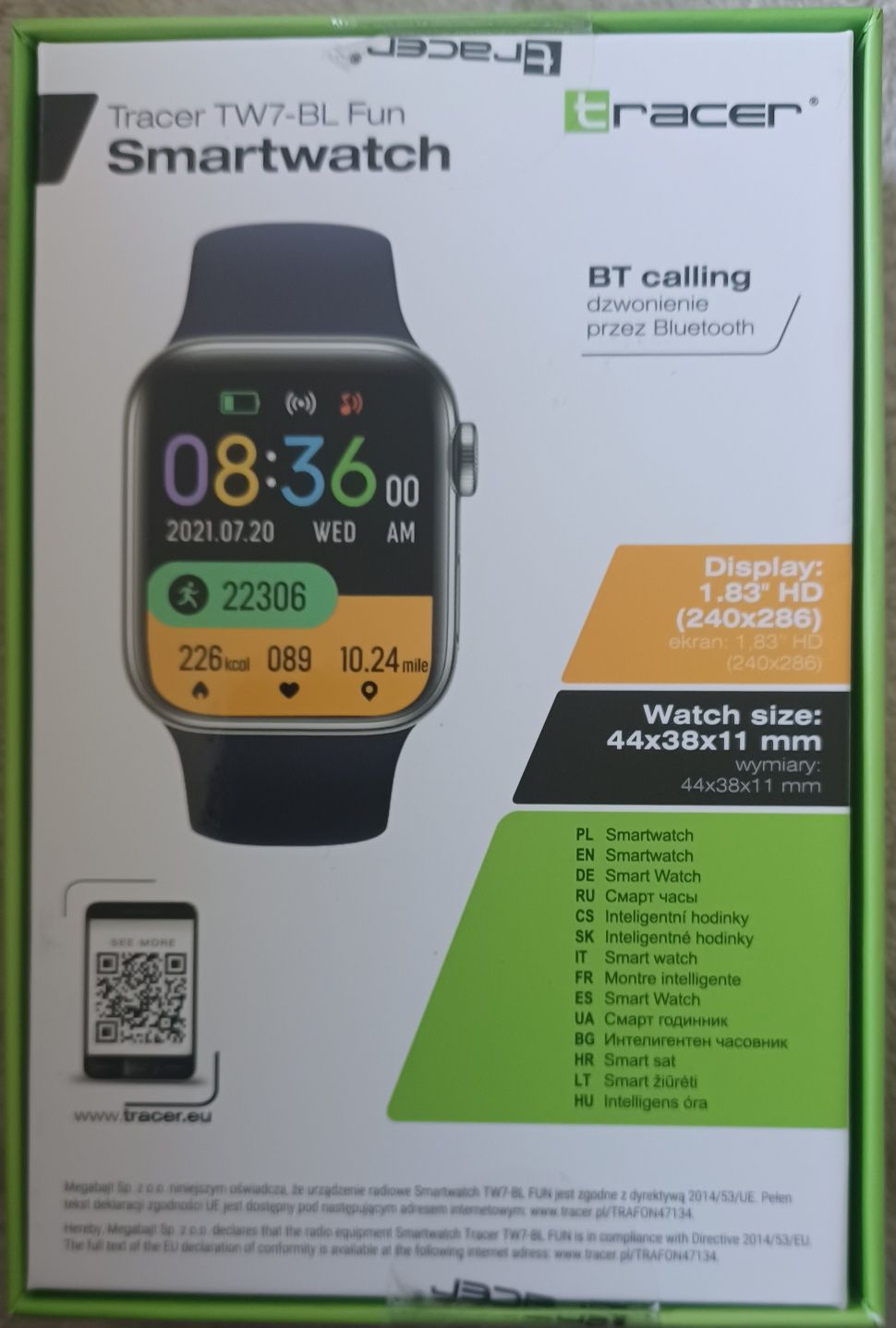 Smartwatch  tracer