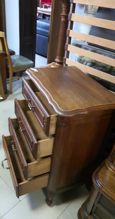 Komoda komódka drewniana dębowa stylizowana holenderska ciemnaFV DOWÓZ