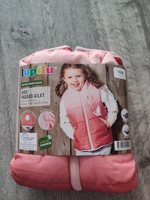 Kamizelka dziecięca pikowana