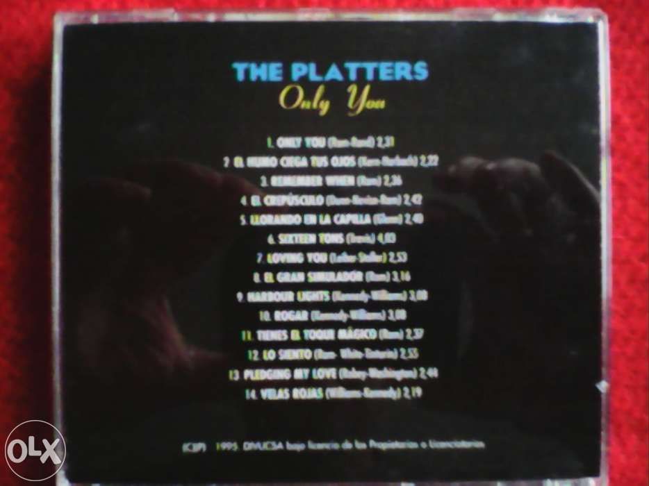 The Platters - Only you - CD original