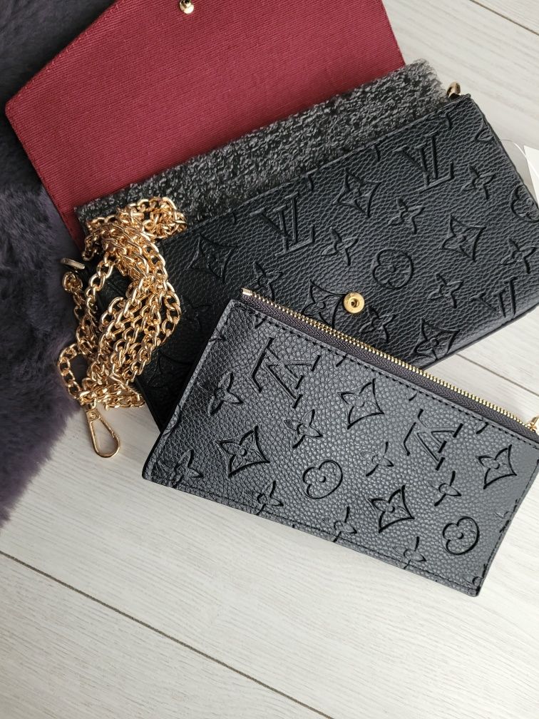 Torebka kopertówka promocja 199zl zestaw felice louis vuitton premium