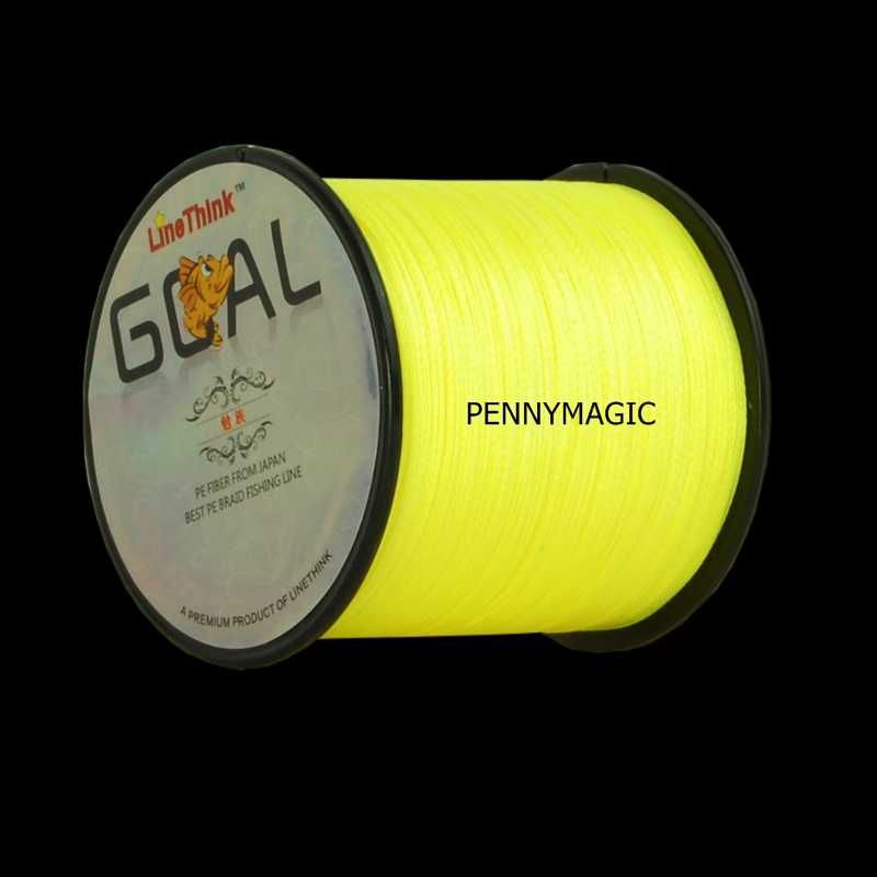 Plecionka  Goal Line  500m 0.30 mm żółta fluo