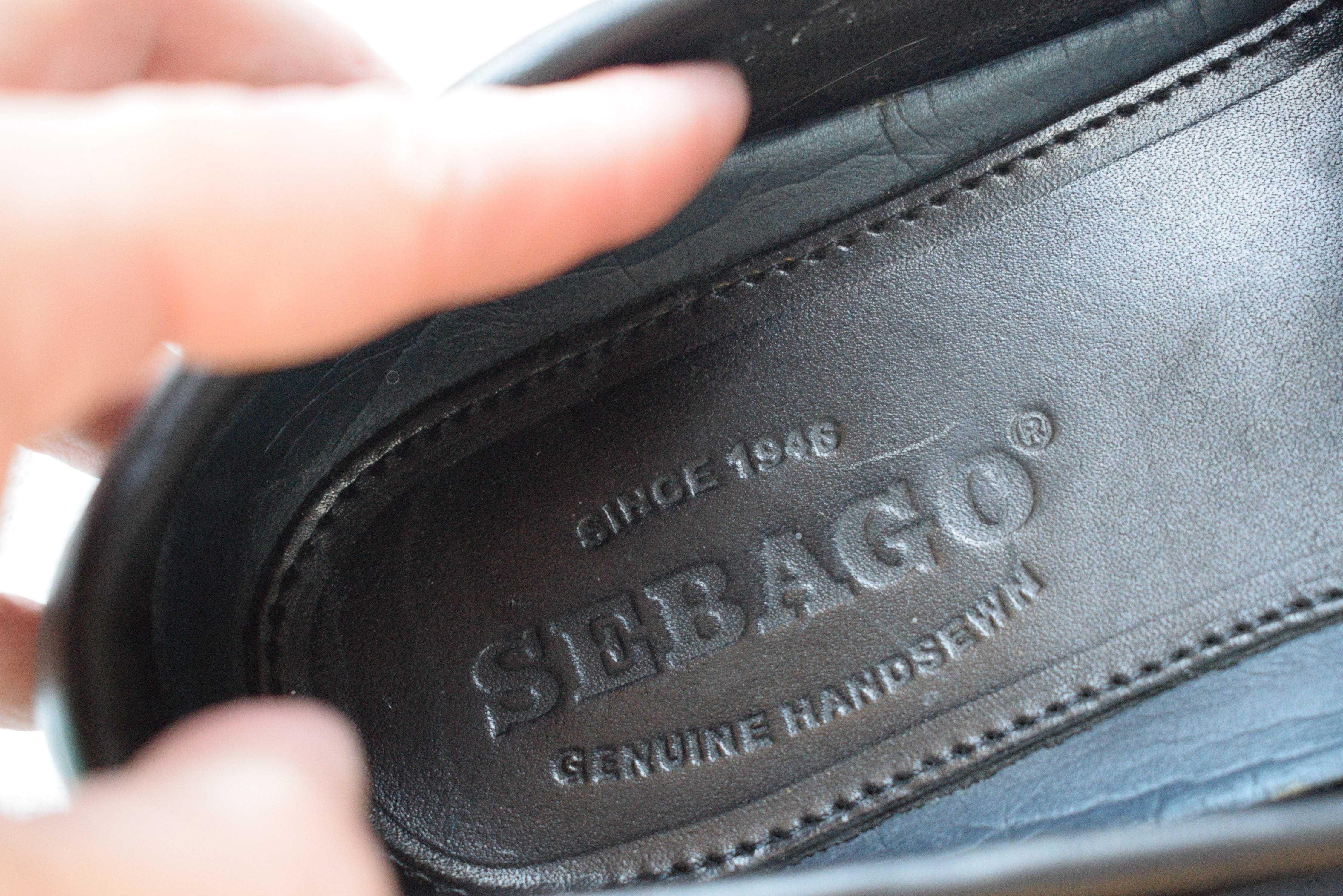кожаные туфли мокасины слипоны лоферы Sebago р. 45  29.8 см