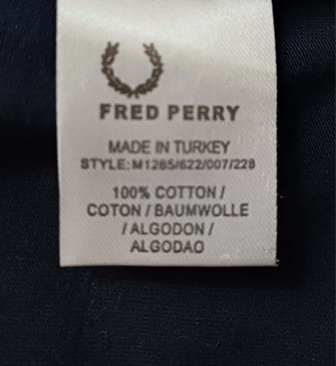 T-shirt męski Fred Perry rozmiar L