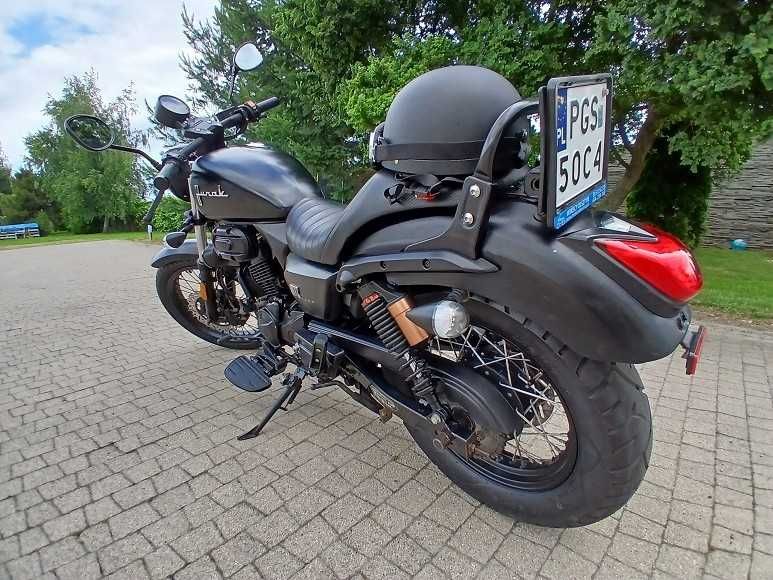 JUNAK M12 VINTAGE 125cm3 kat B. 2021 kask nowe opony klocki ZAMIANA