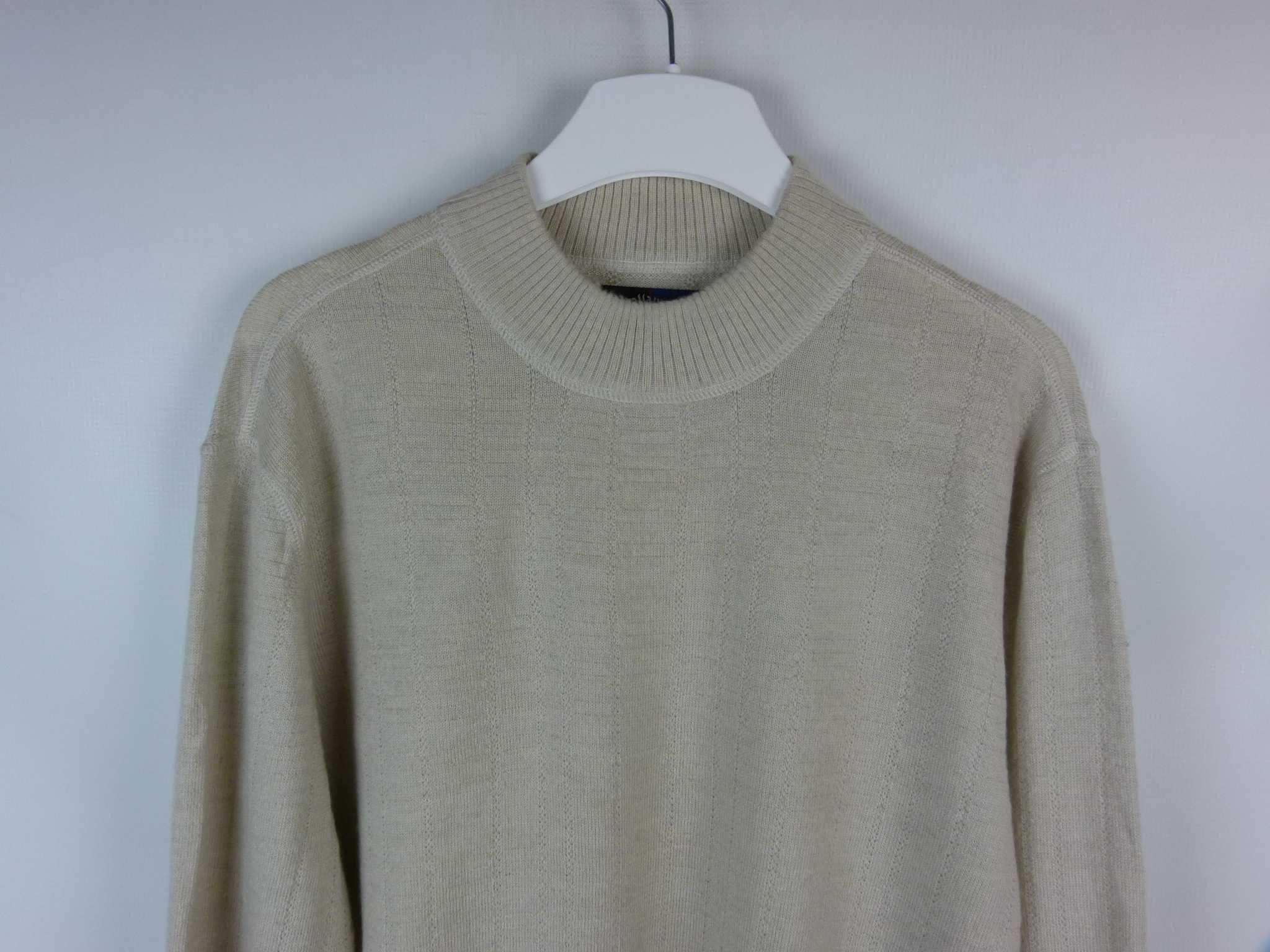 Callaway Golf cienki wełniany sweter merino wool / L