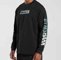 Чоловічий логслів Gymshark Multi Logo Long Sleeve T-Sh