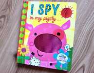 I Spy in My Pigsty Pop-Up Book książka sensoryczna po angielsku