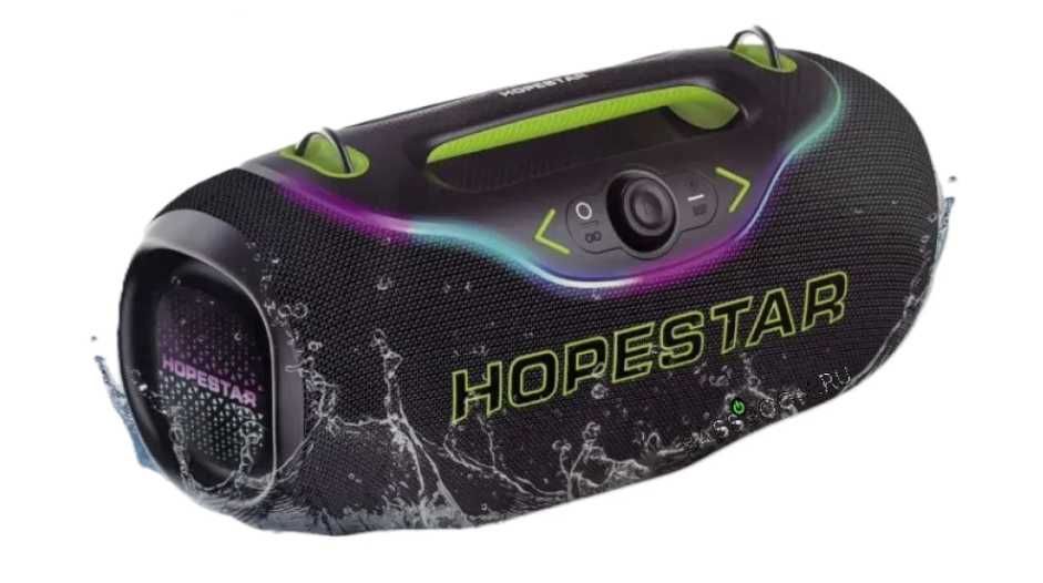 Bluetooth колонка HOPESTAR A6 Club 200W с беспроводным микрофоном