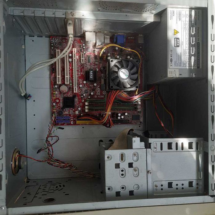 Системный блок MSI K9AGM3-F + процессор