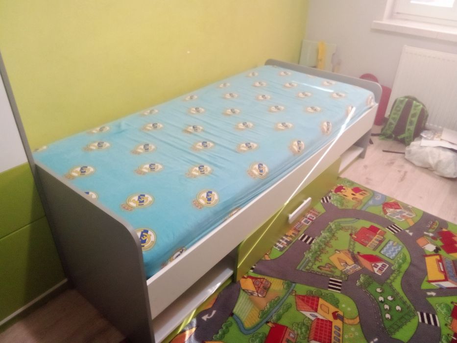 Łóżko młodzieżowe z szufladą 200x90