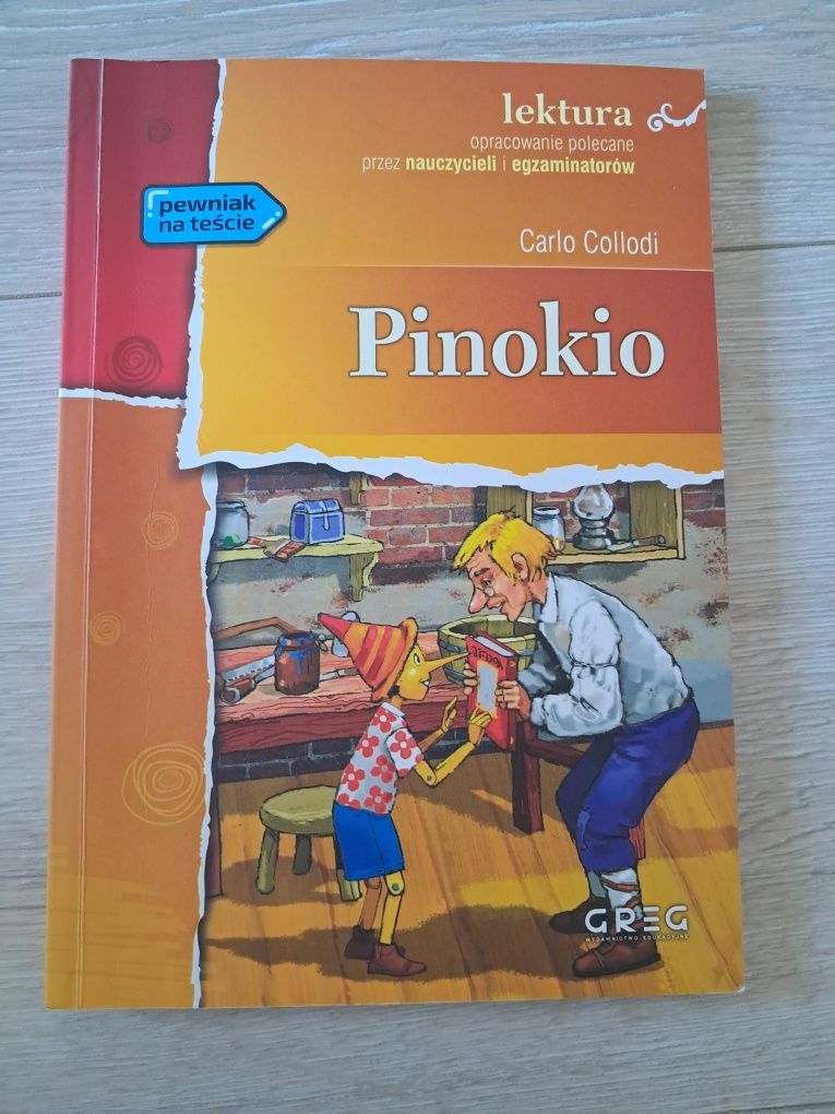 Lektura z opracowaniem Pinokio