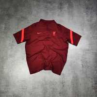 MĘSKA Koszulka Sportowa Piłka Nożna Grubsza Liverpool FC Nike Trening