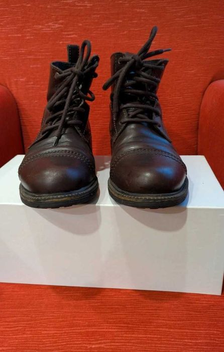 Bota castanha Sapataria Fernando